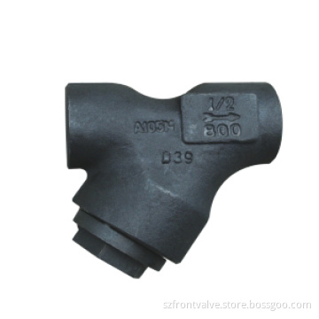 Forged Steel Screwed or Sw Y-Strainer